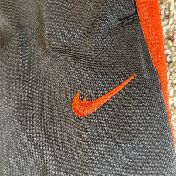 Nike Oregon State Beavers Youth Large Track Pants Black Orange OS Logo 617844 - Picture 3 of 8